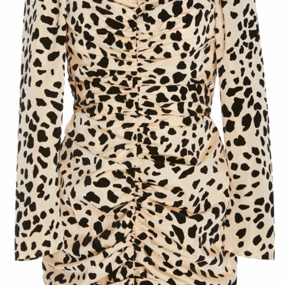 Markarian Leopard Print Mini Dress - Picture 4 of 9